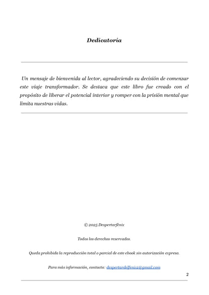 📙RENACER: El Despertar del Fénix